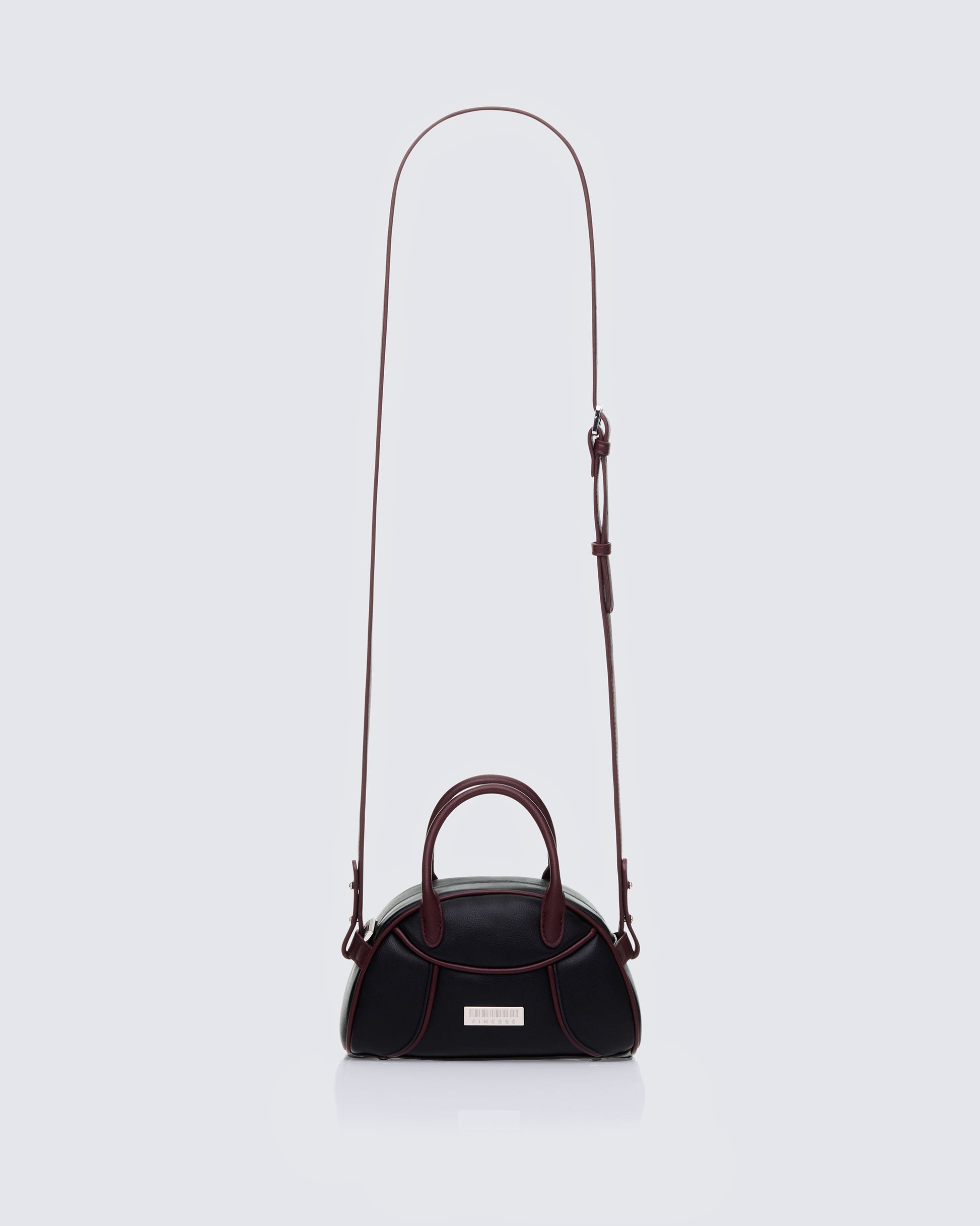 Finesse Antonia Black Mini Bowling Bag