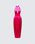 Finesse Arabella Corset Wrap Maxi Dress