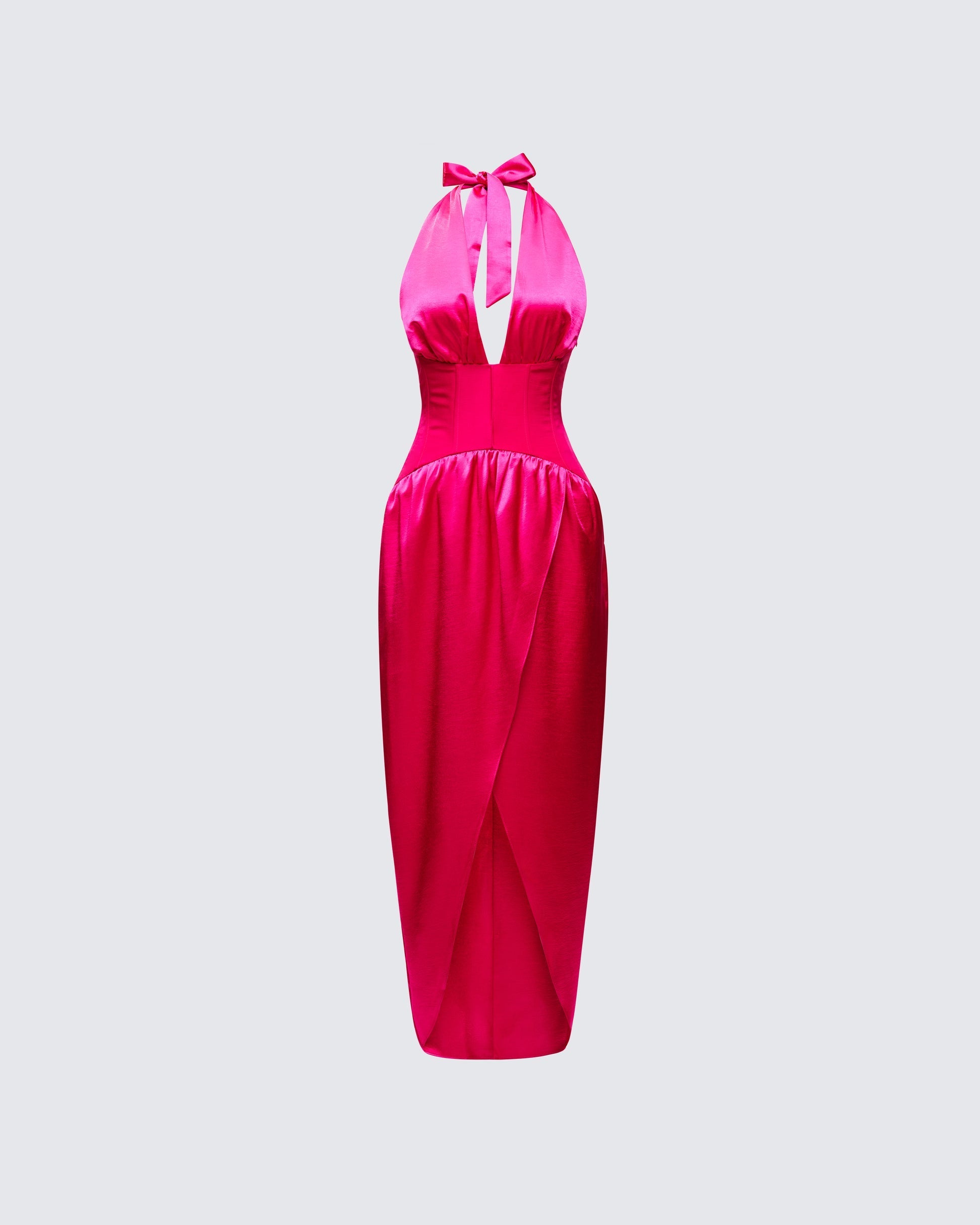 Finesse Arabella Corset Wrap Maxi Dress