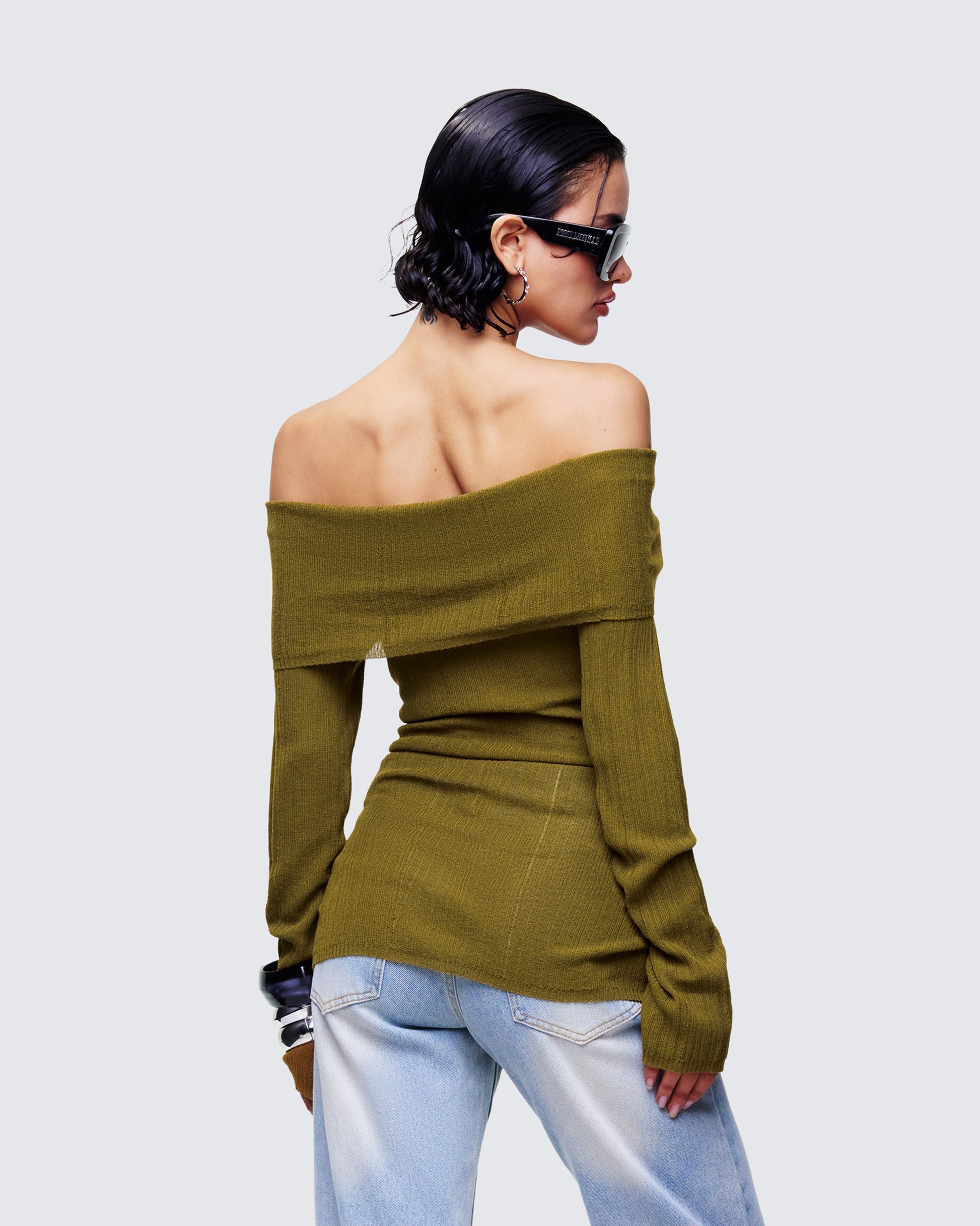 Finesse Arlina Fine Knit Top