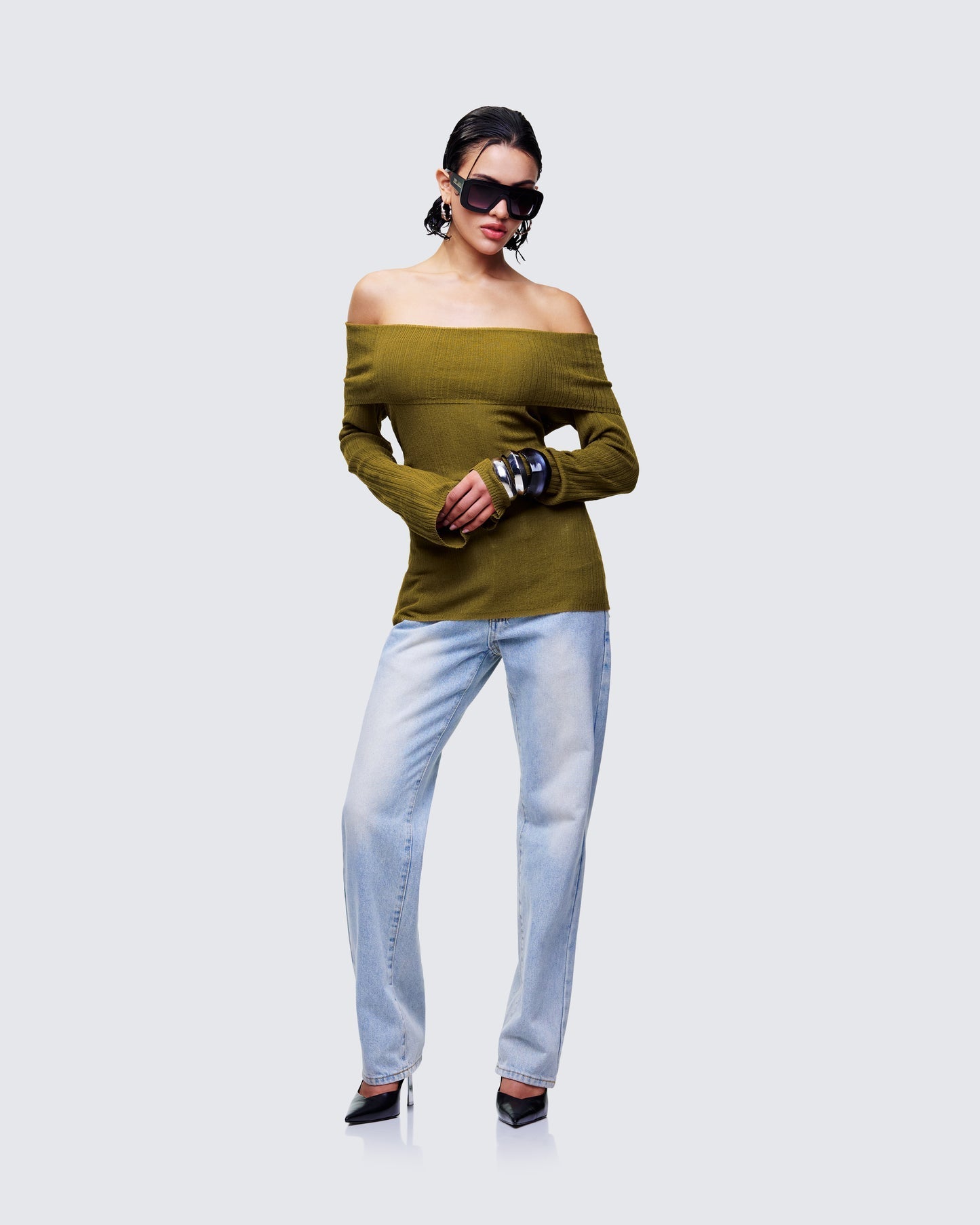 Finesse Arlina Fine Knit Top