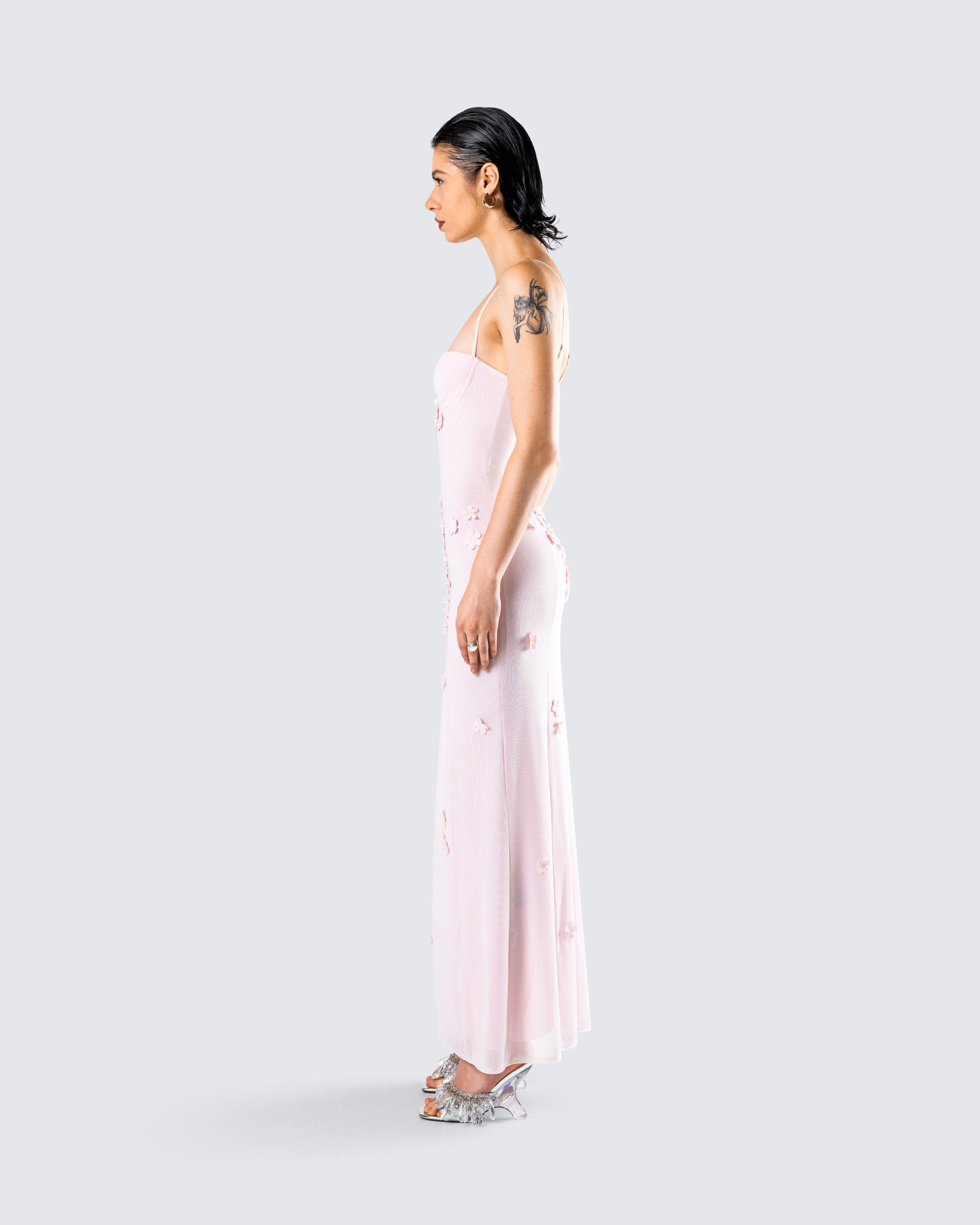 Astoria Pink Floral Maxi Dress