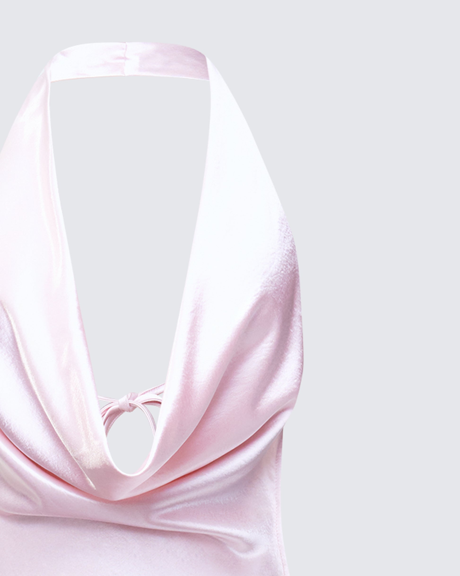Finesse Athena Pink Sequin Open Back Maxi Dress