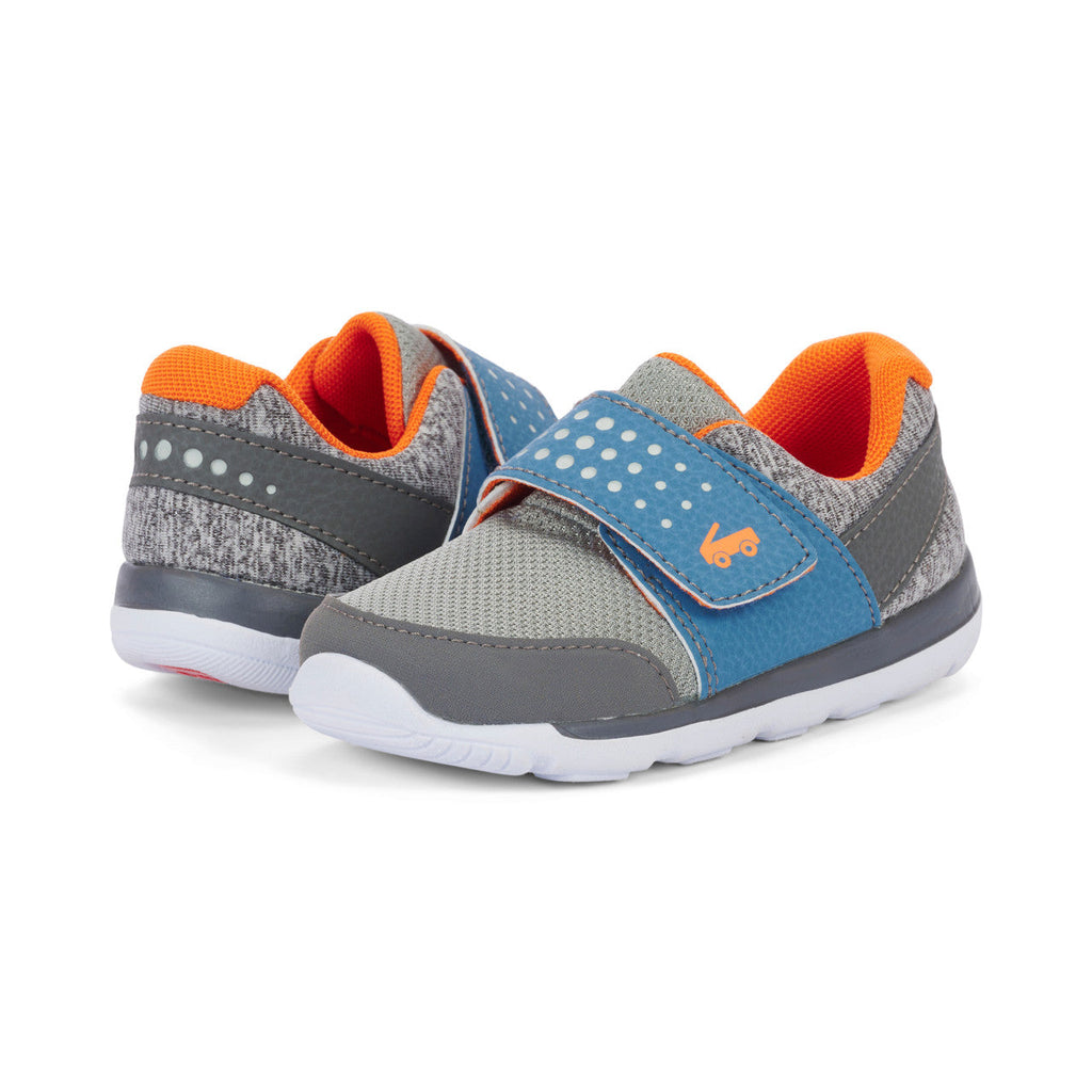 See Kai Run boys Ryder Flexirun Gray/Steel Blue