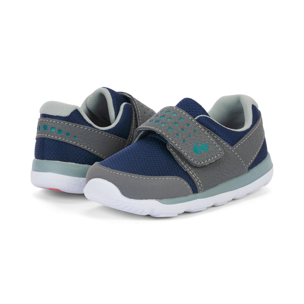 See Kai Run boys Ryder FlexiRun Blue/Gray