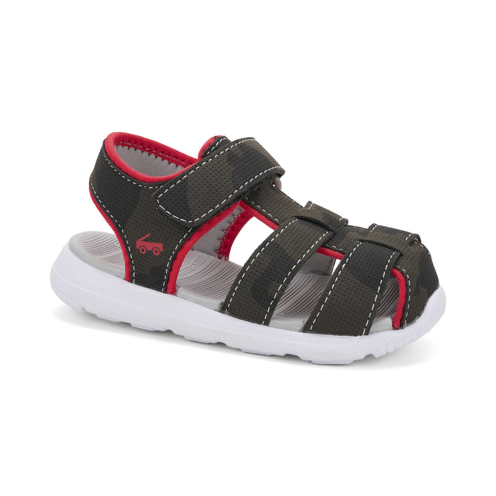 See Kai Run boys Cyrus Flexirun Gray/Red