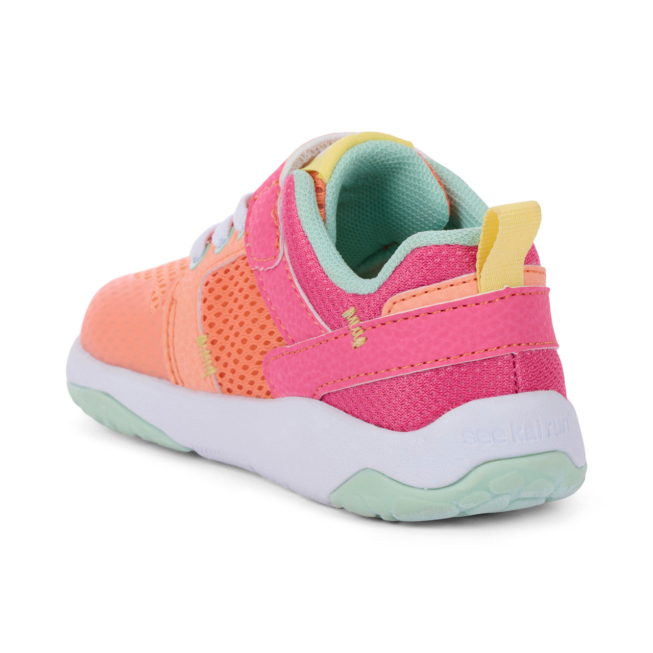 See Kai Run girls Viento Peach/Hot Pink