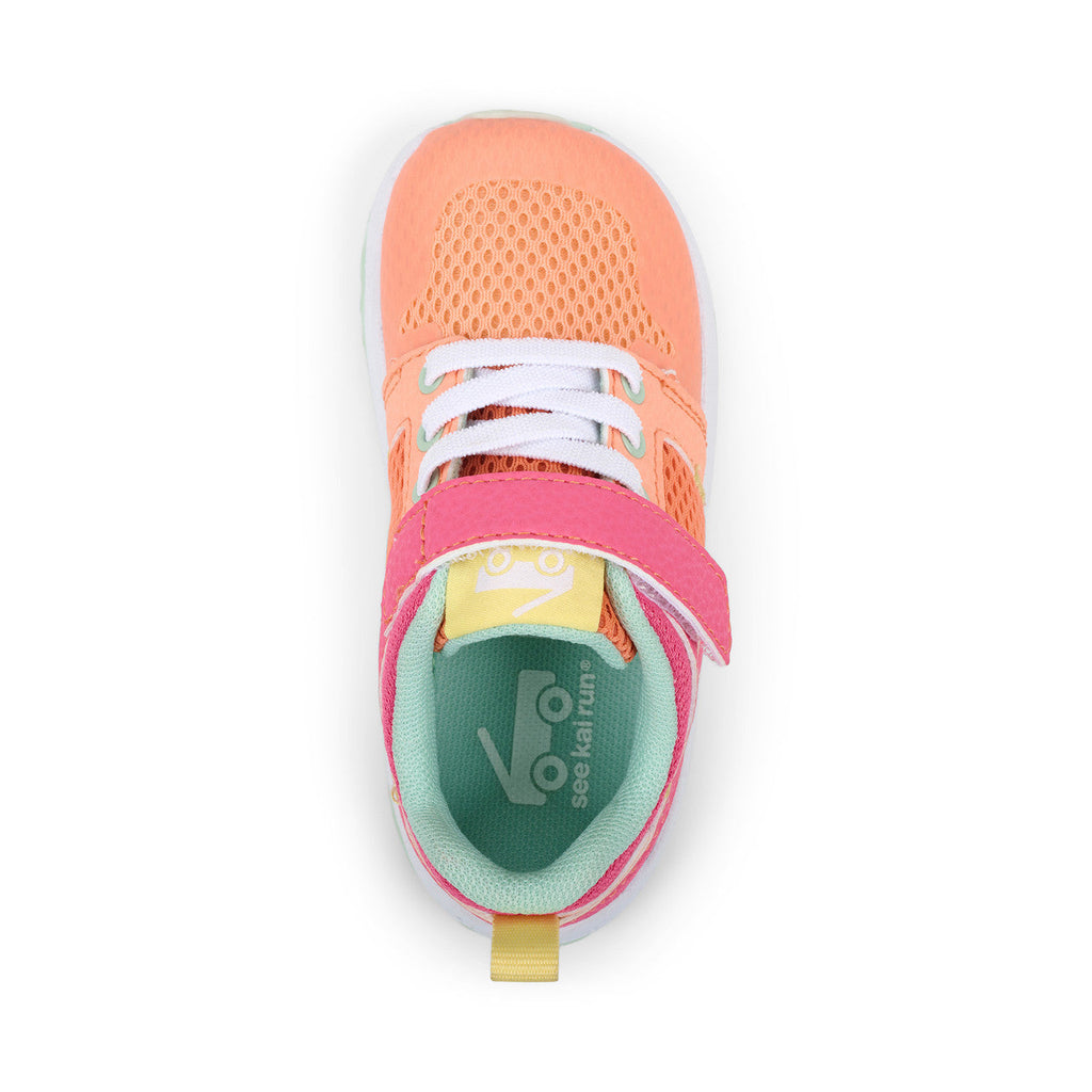 See Kai Run girls Viento Peach/Hot Pink