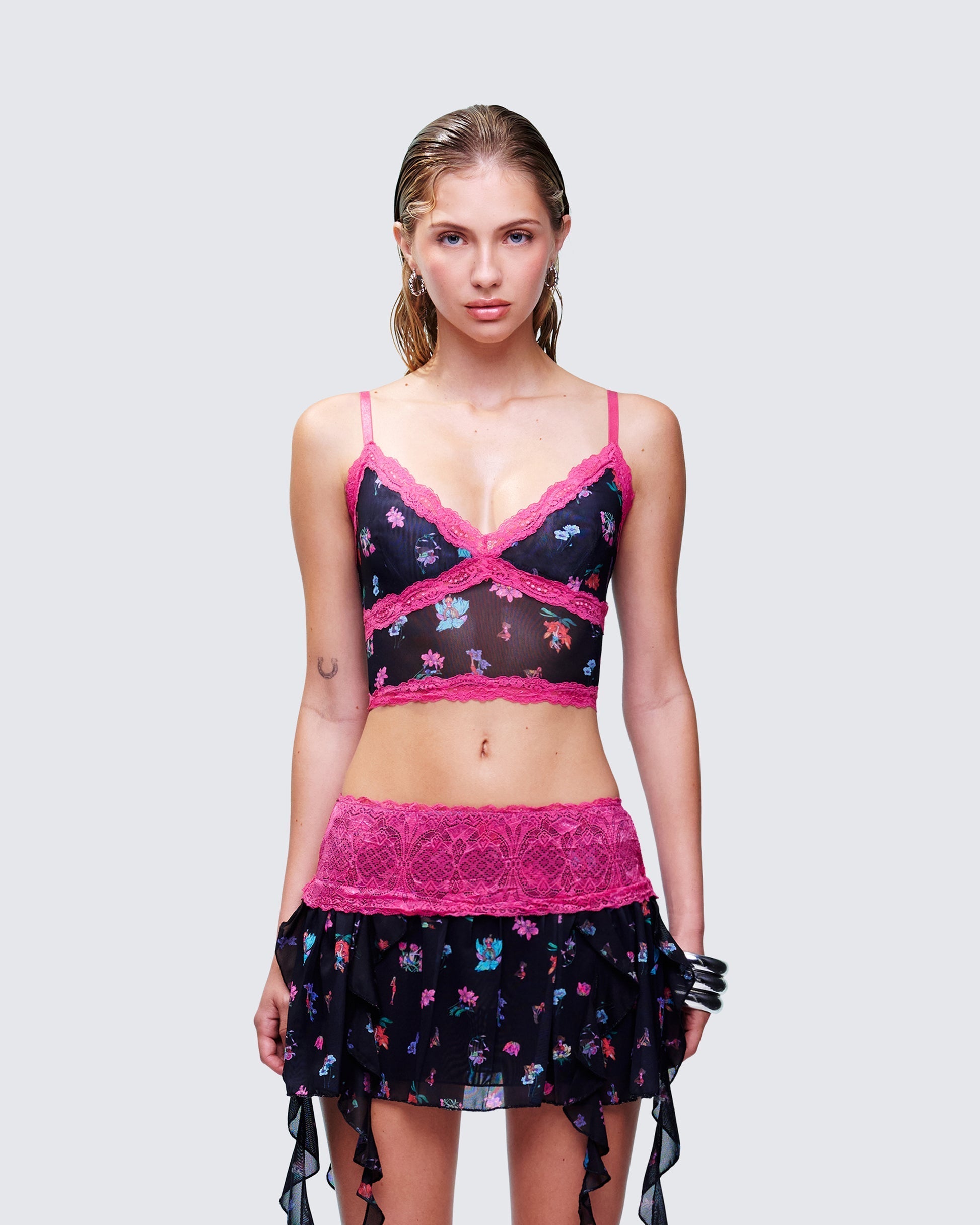 Finesse Aurelia Mesh Cami