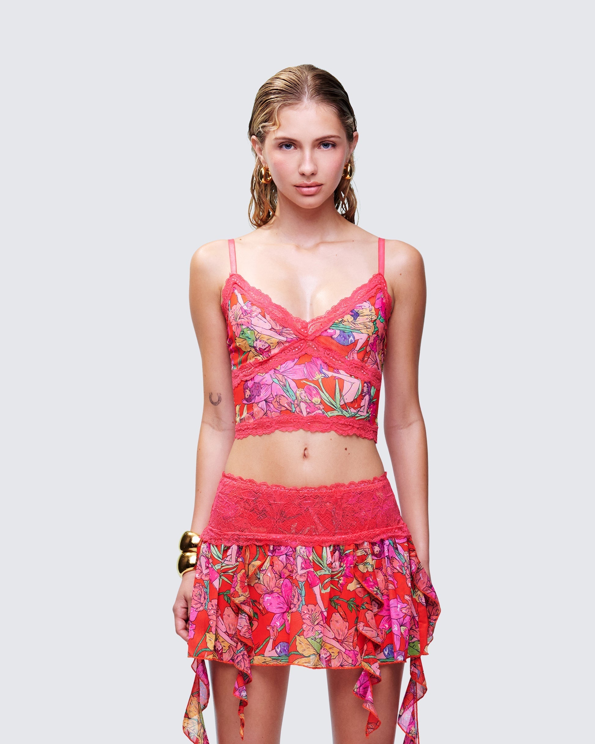Finesse Aurelia Mesh Cami