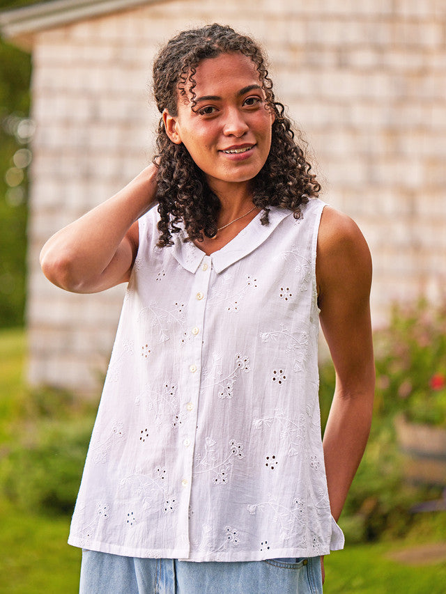 April Cornell Everyday Blouse - White