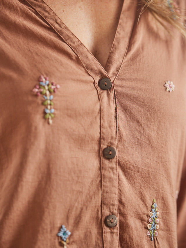 April Cornell Botanist Blouse