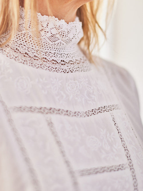 April Cornell Heirloom Blouse - White