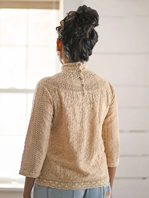 April Cornell Victoria Blouse - Antique