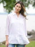 April Cornell Architect Blouse - White