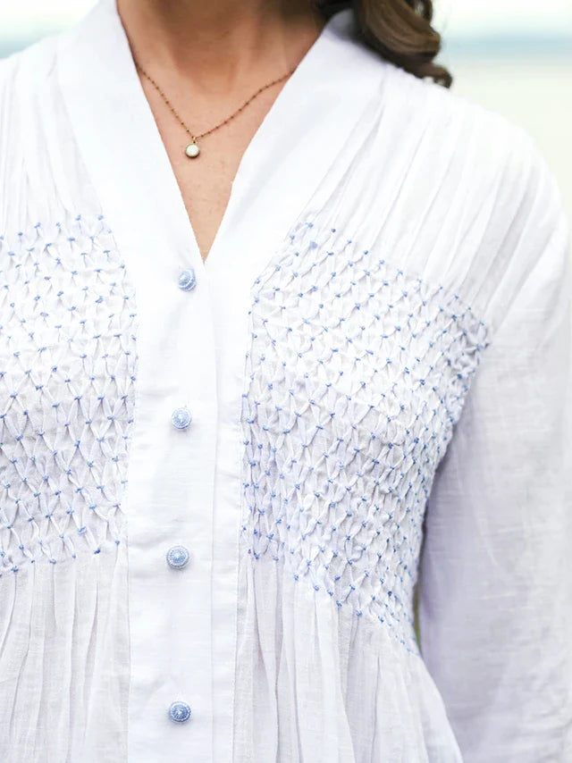 April Cornell Marion Blouse - White
