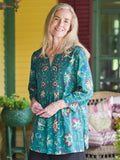 April Cornell Tatiana Tunic - Dark Teal