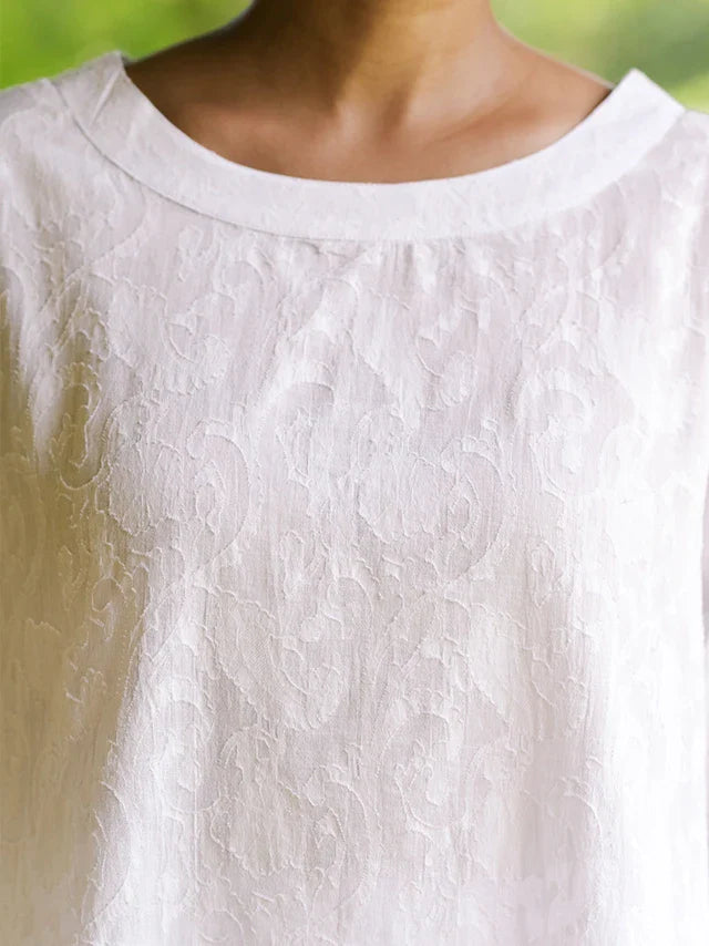 April Cornell Casablanca Blouse - White