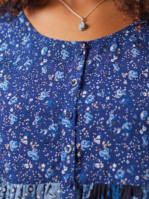 April Cornell Marianne Patchwork Blouse