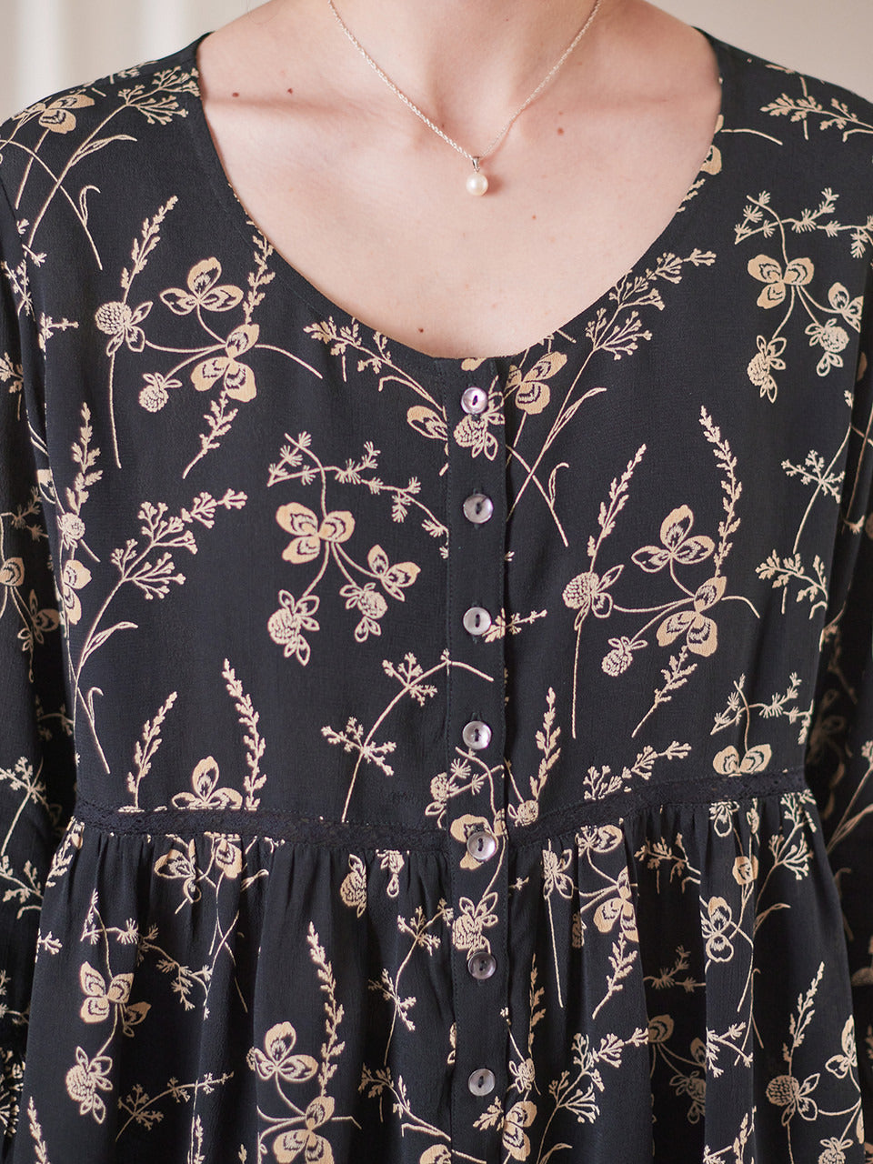 April Cornell Fall Clover Blouse