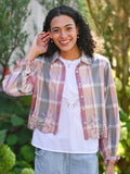 April Cornell Quiet Morning Blouse - Amethyst