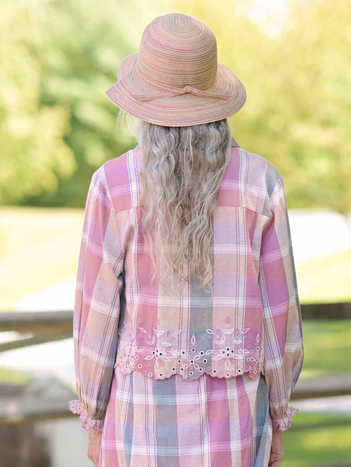April Cornell Quiet Morning Blouse - Amethyst