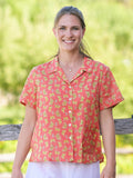 April Cornell Papillon Blouse - Coral