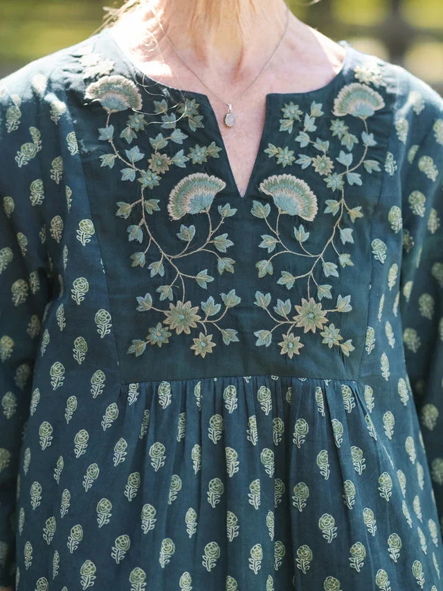 April Cornell The Artist Tunic - Indigo