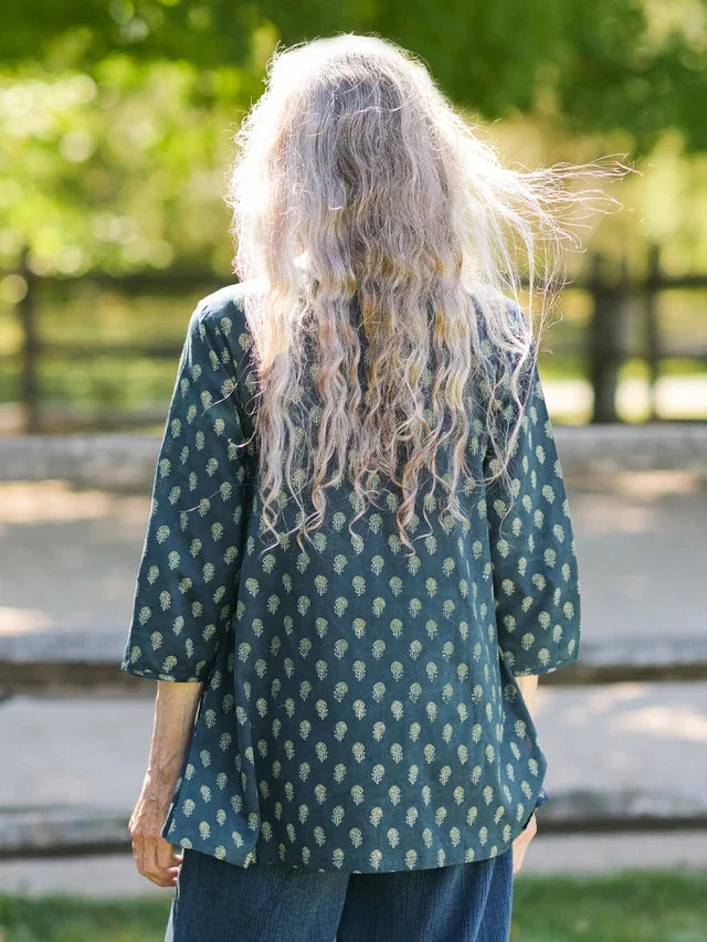 April Cornell The Artist Tunic - Indigo