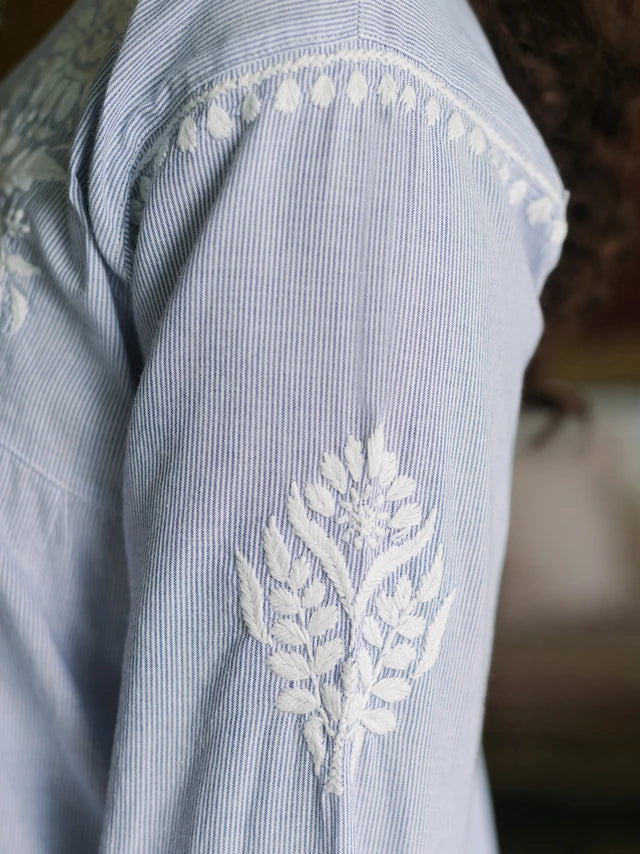 April Cornell Arcadia Blouse - Blue