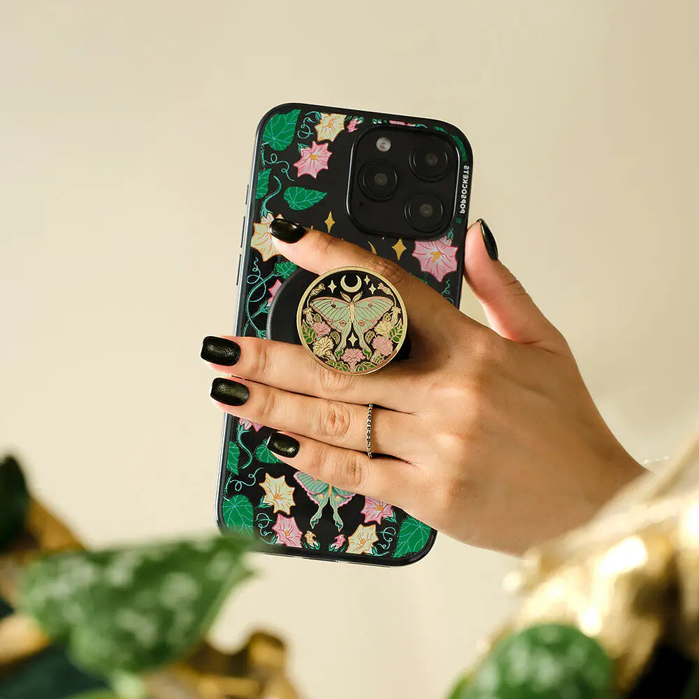 PopSockets Enamel Luna Moth - MagSafe PopGrip
