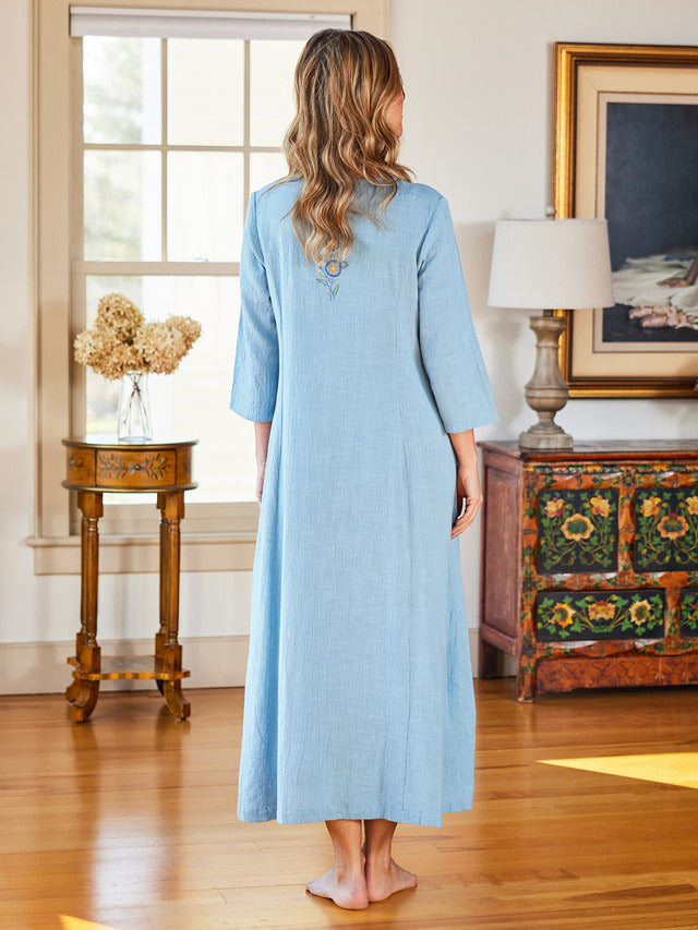 April Cornell Kerala Caftan - Blue