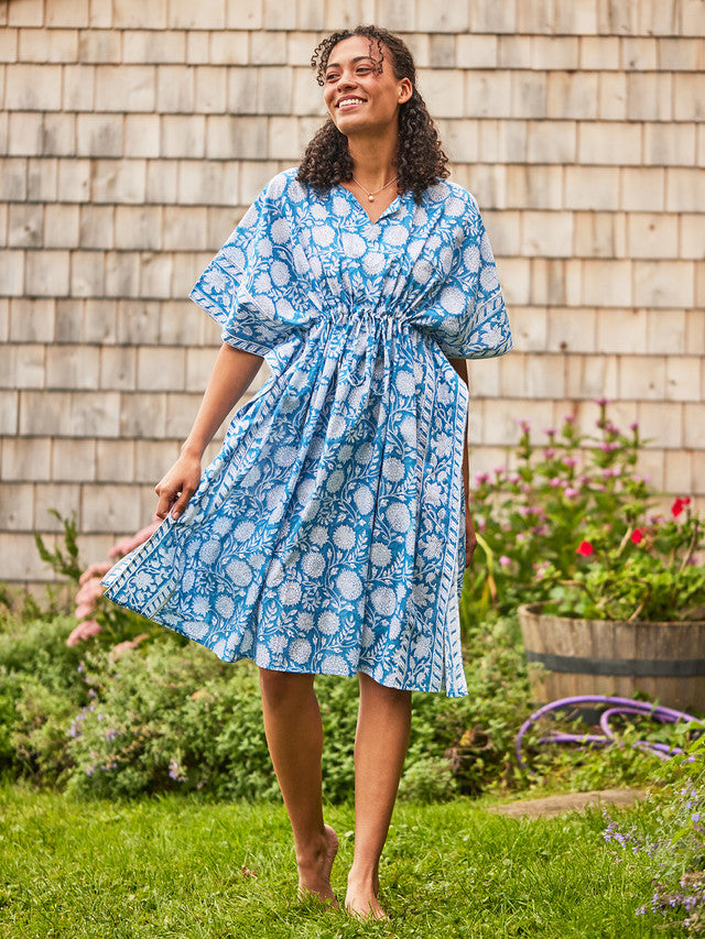 April Cornell Blue Bayou Caftan