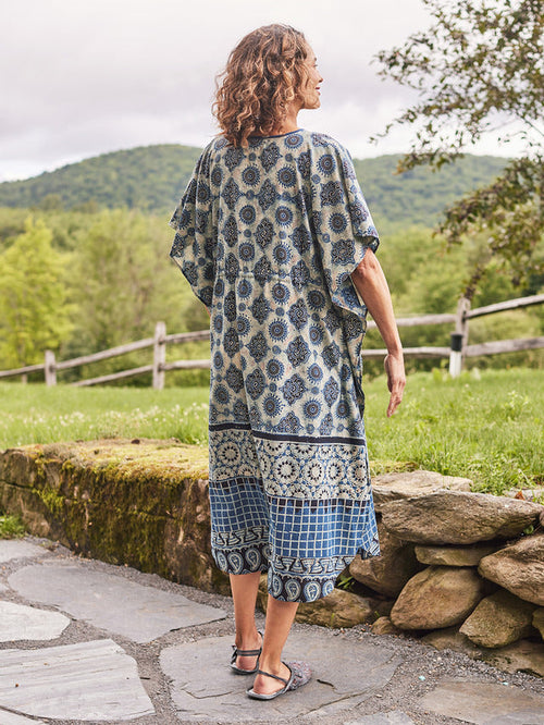 April Cornell Meditation Caftan - Indigo