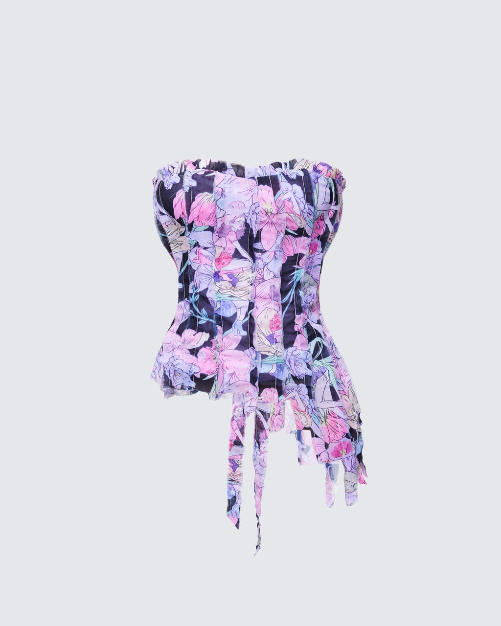 Finesse Claudette Chiffon Corset Top