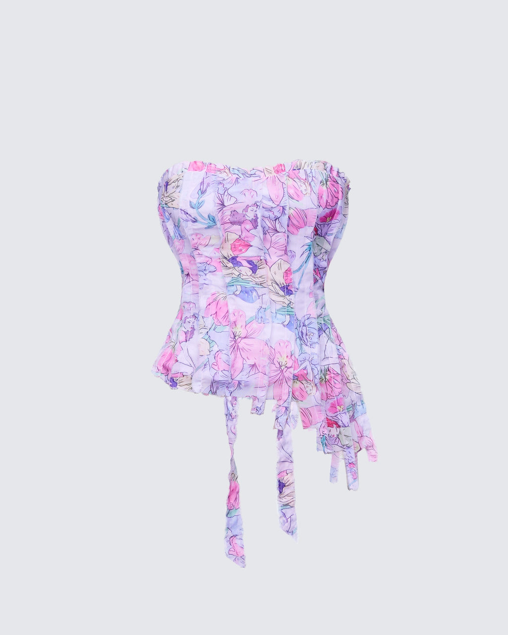 Finesse Claudette Chiffon Corset Top