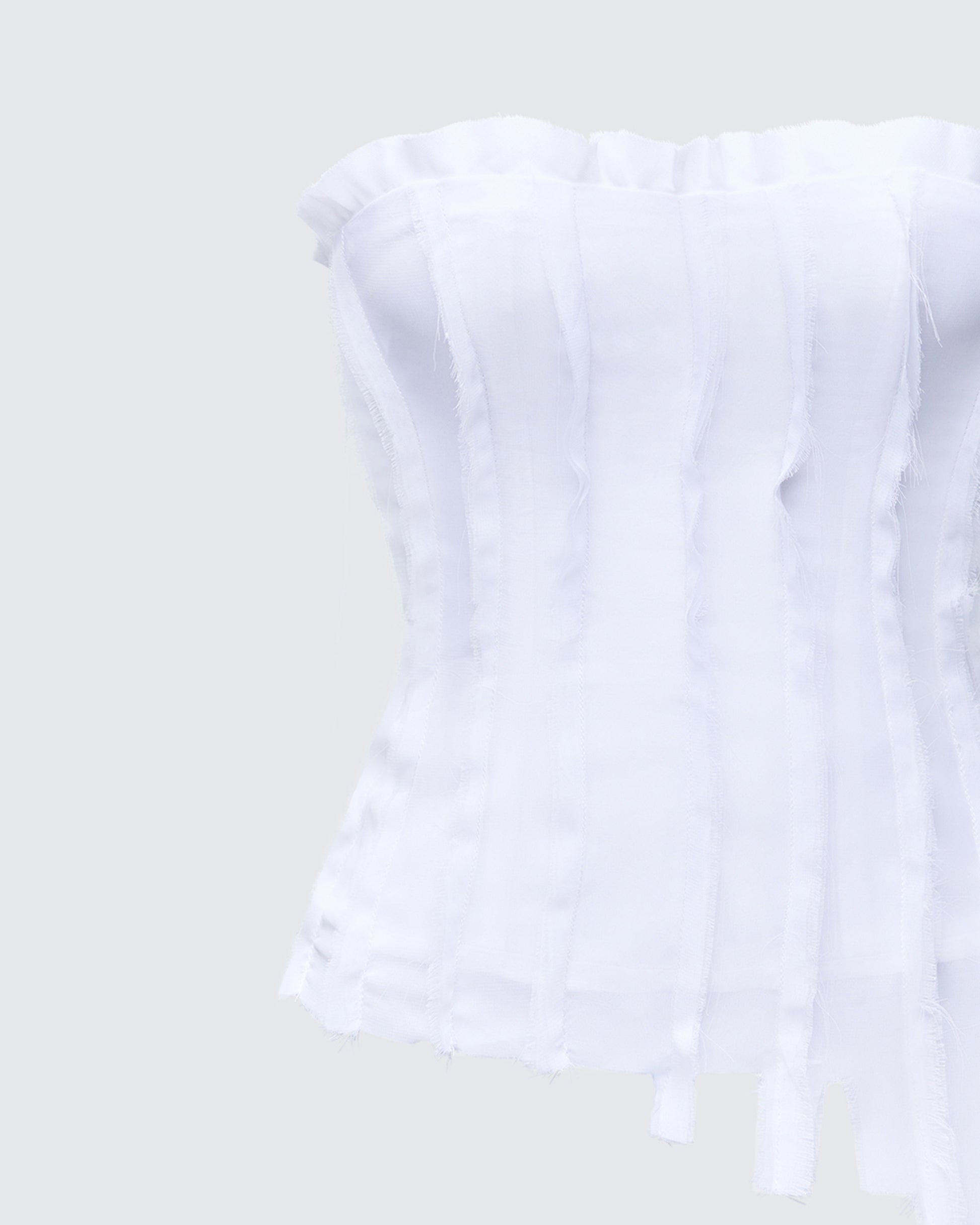 Finesse Claudette Chiffon Corset Top