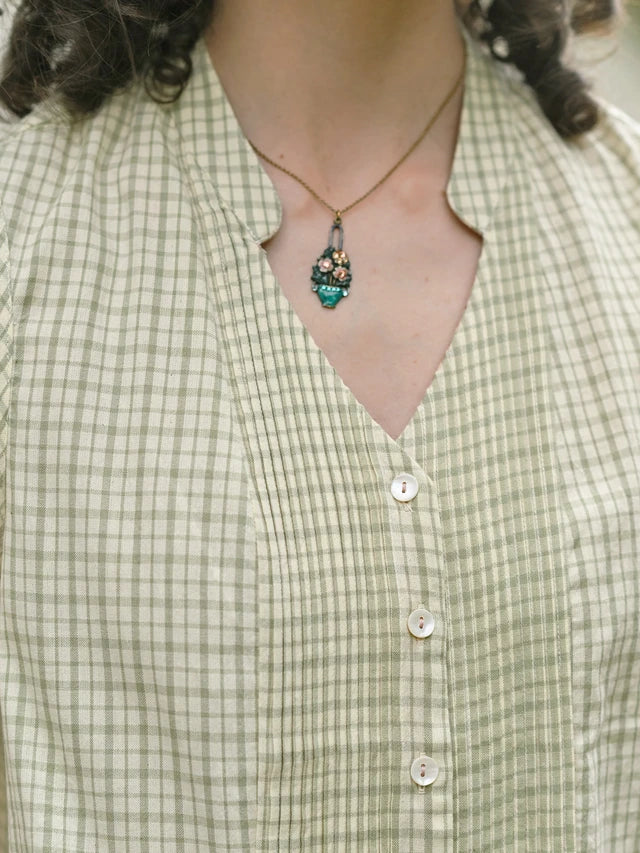 April Cornell Cottage Essence Camisole - Sage