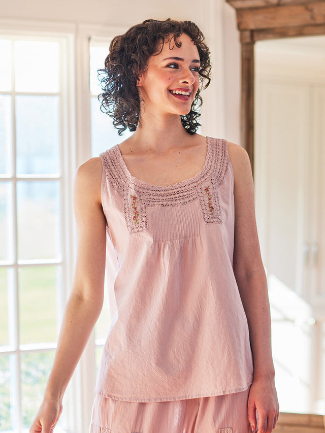 April Cornell Pioneer Camisole - Amethyst