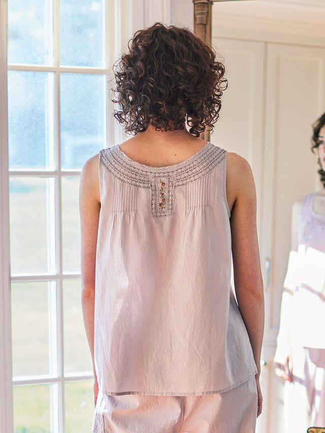 April Cornell Pioneer Camisole - Amethyst