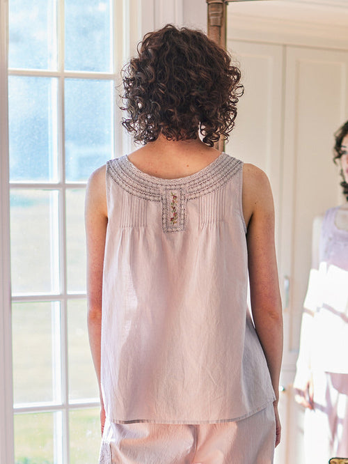 April Cornell Pioneer Camisole - Amethyst