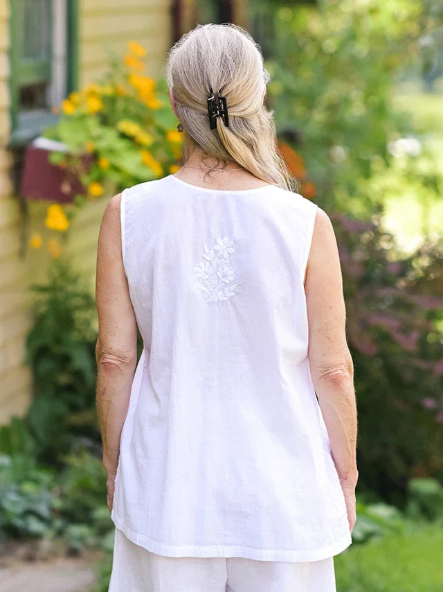 April Cornell Jasmine Camisole - White