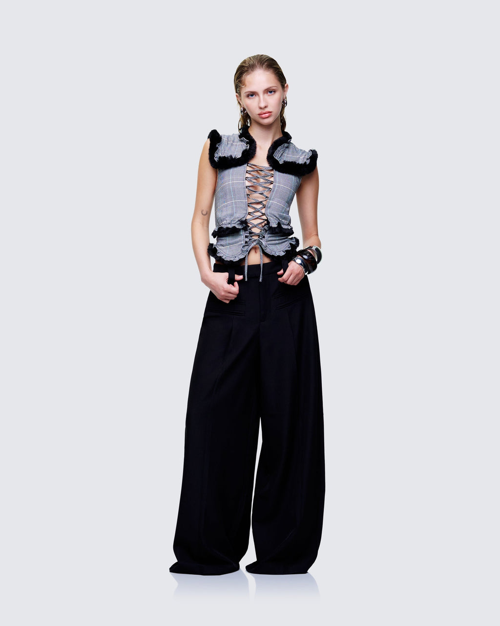 Finesse Cozbi Pressed Front Trouser