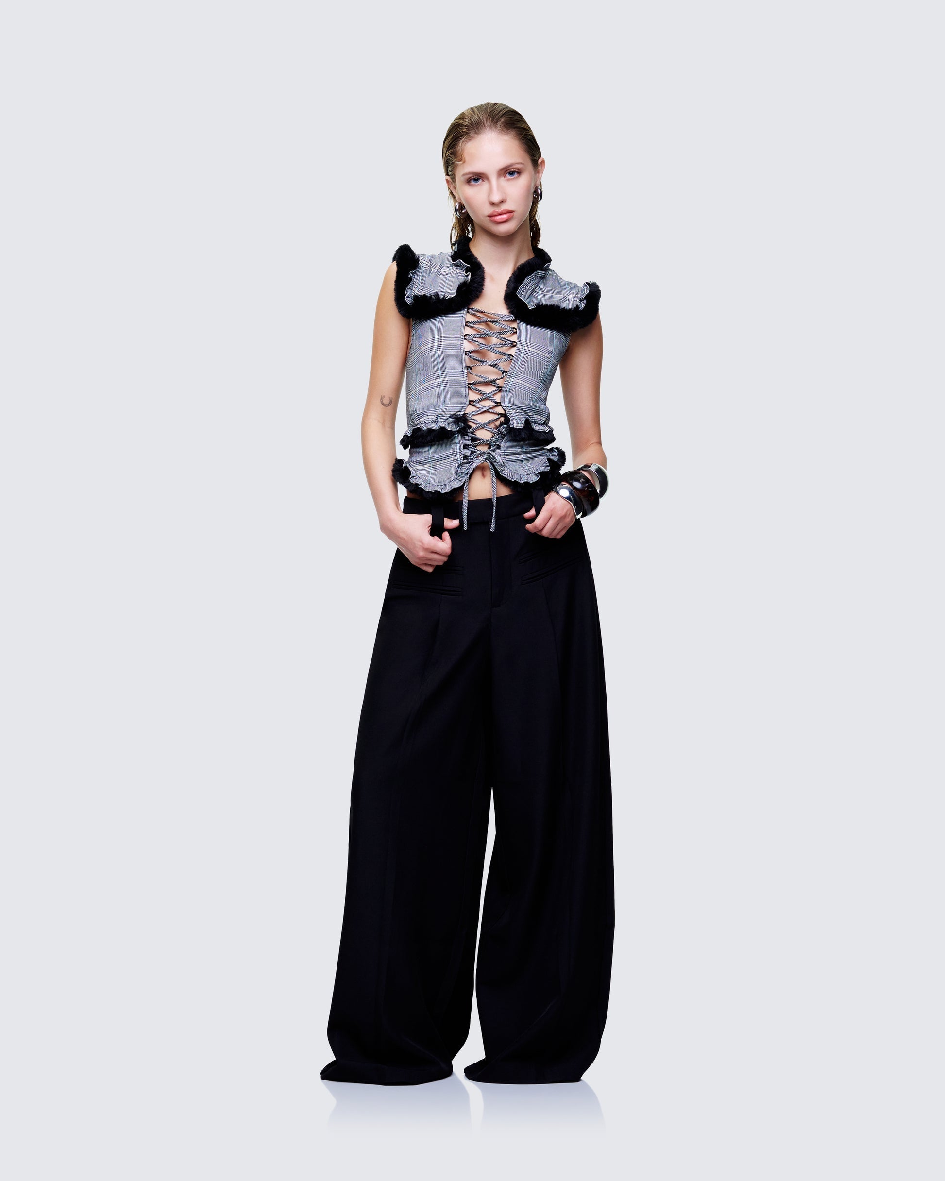 Finesse Cozbi Pressed Front Trouser