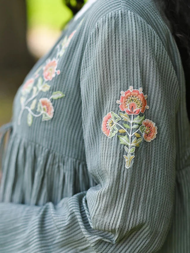 April Cornell Happiness Cover Up - Soft Teal