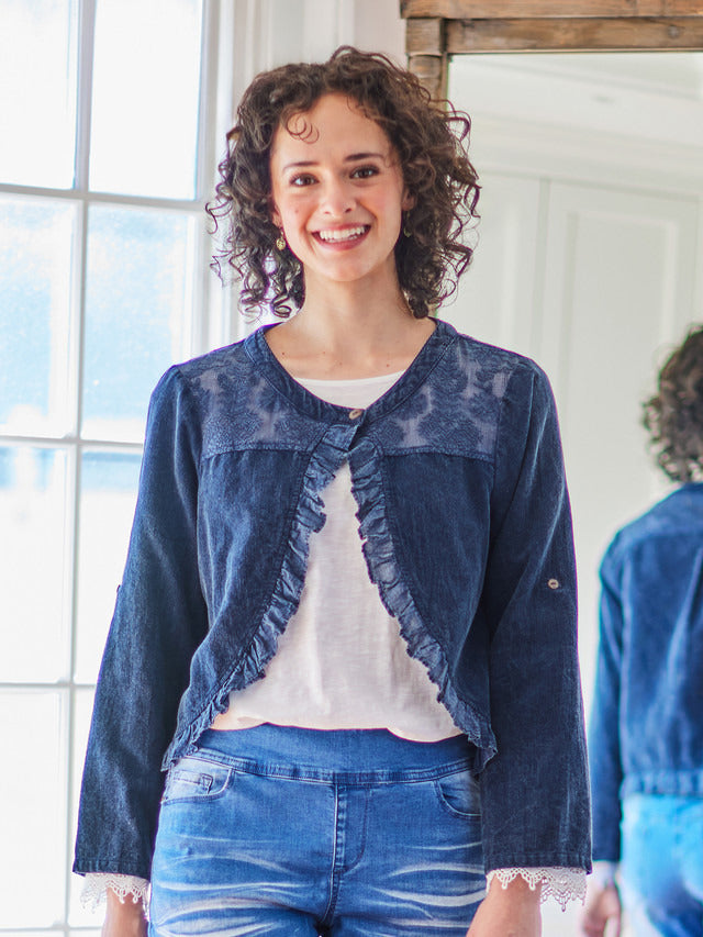 April Cornell Colette Cover Up - Navy