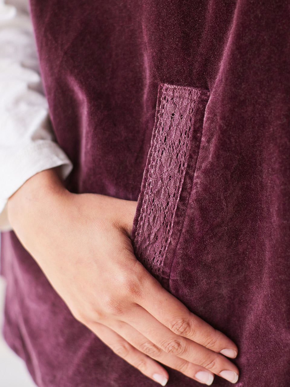 April Cornell Velvet Cape