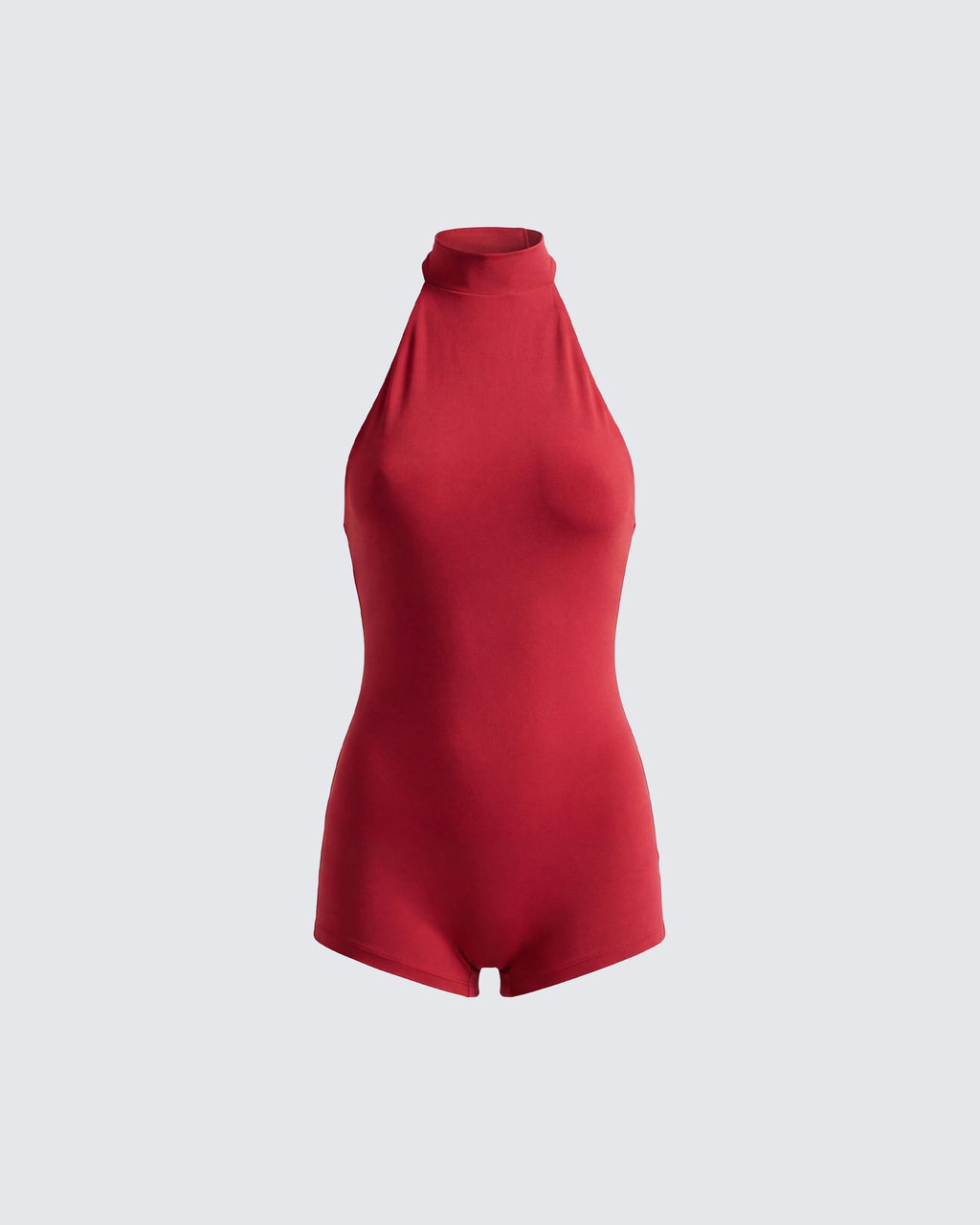 Finesse Cairo Red Halter Neck Romper