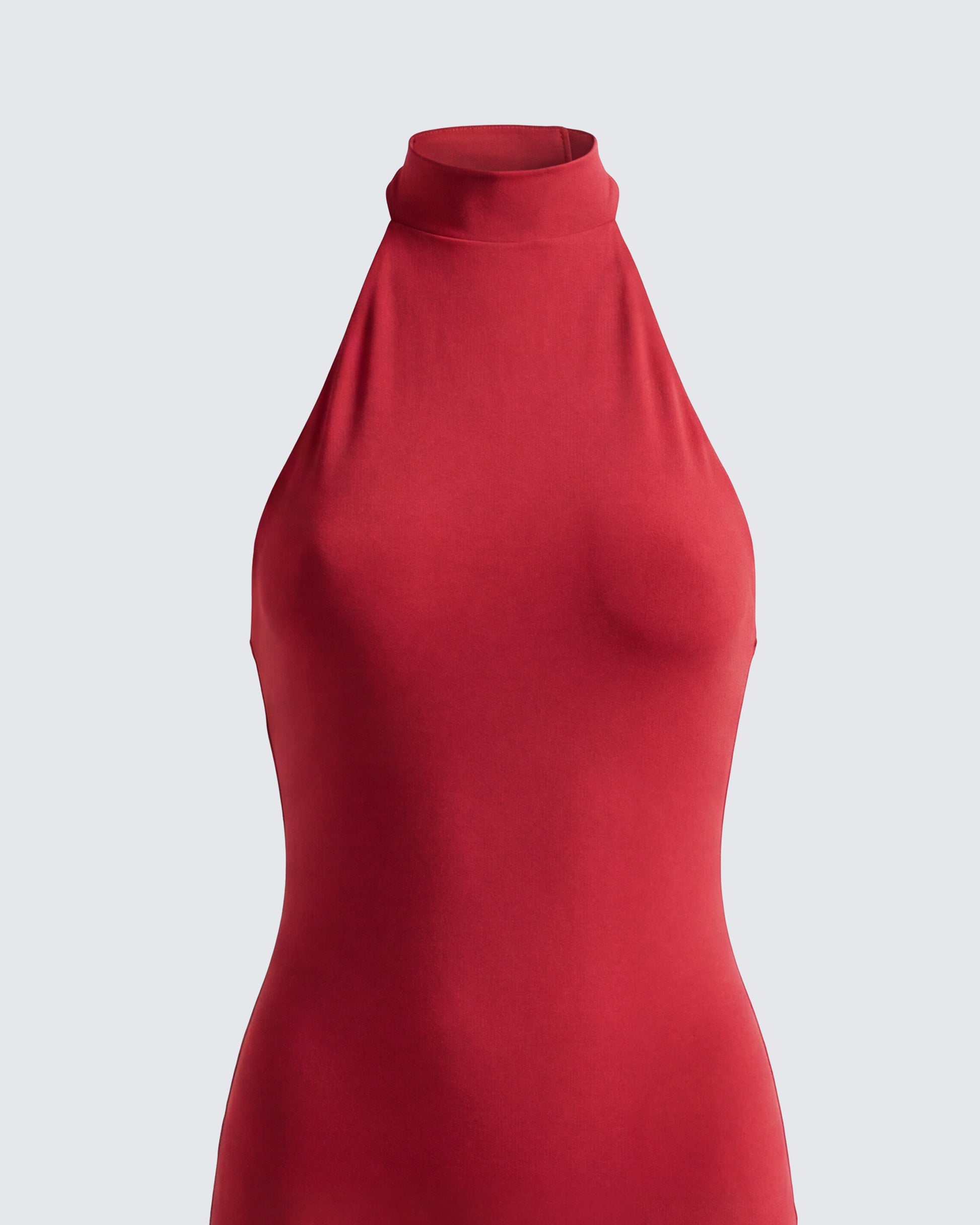 Finesse Cairo Red Halter Neck Romper