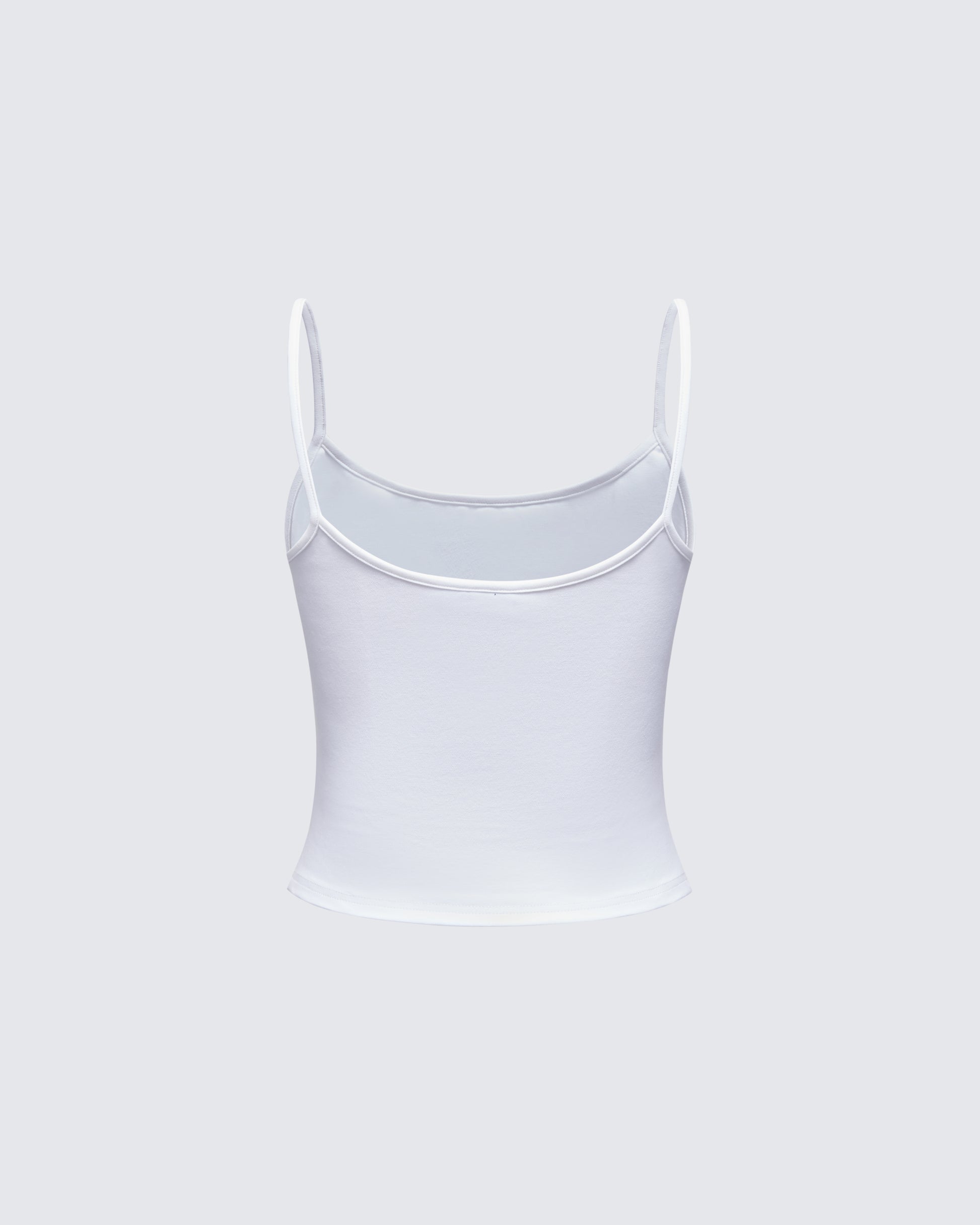 Finesse Callie Slogan Jersey Cami Top